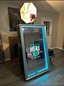 mirror photo booth rental for wilmington, nc